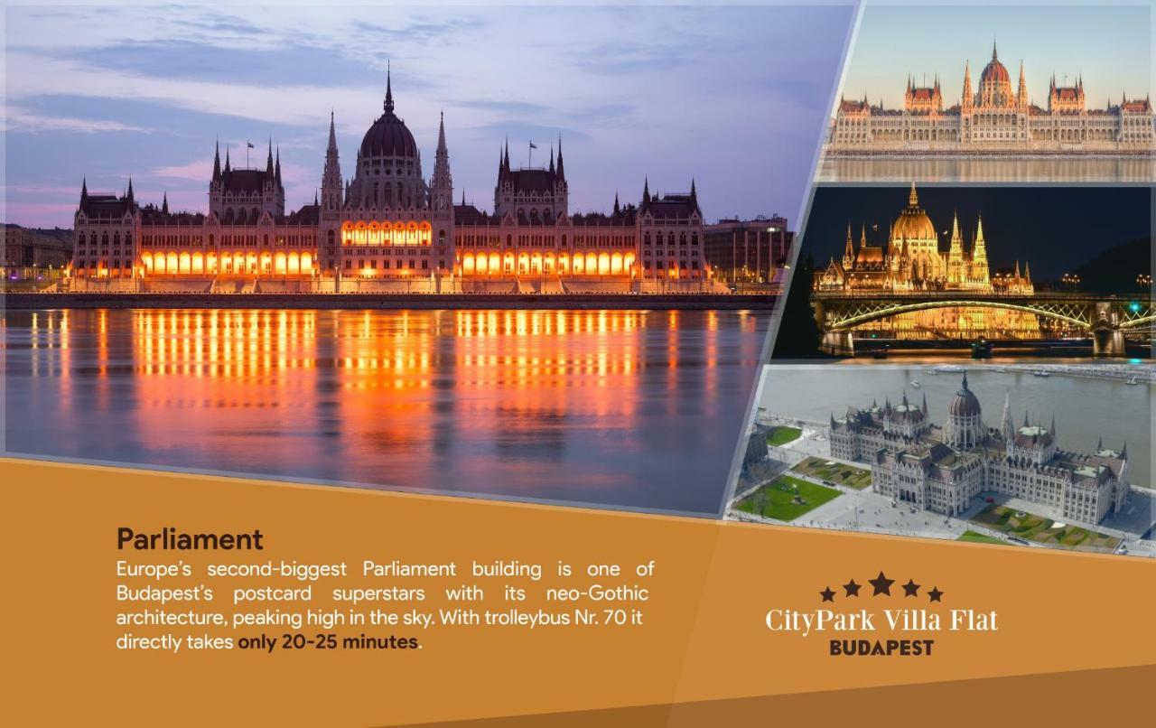 Citypark Villa Flat Будапеща Екстериор снимка